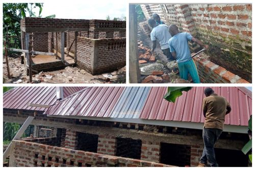 new sanitation block for uphill teachers